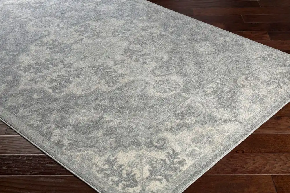 Lou Vintage Oriental Boho Charcoal Rug - Image 6
