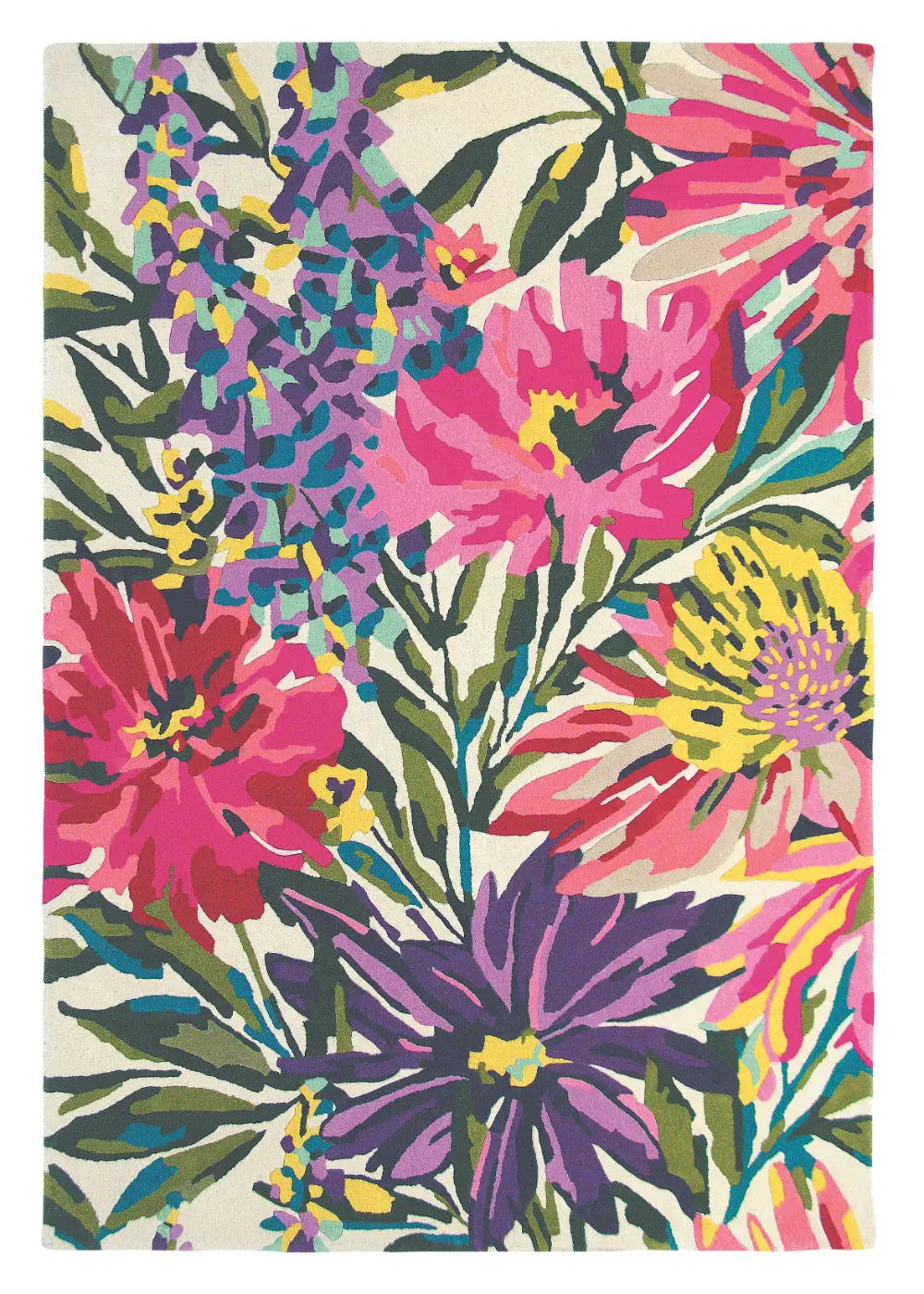 Harlequin Floreale Fuchsia 44905 Rug - Image 4