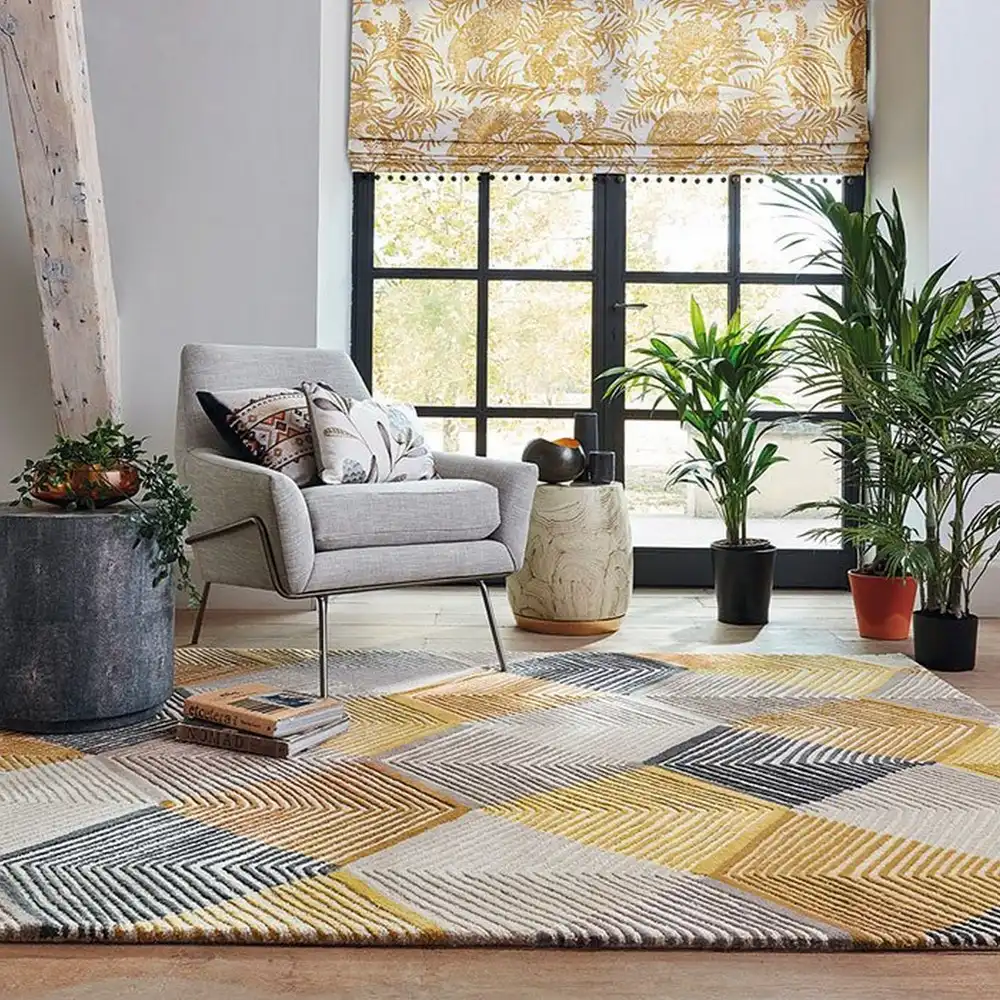 Harlequin Rhythm Saffron 40906 Rug