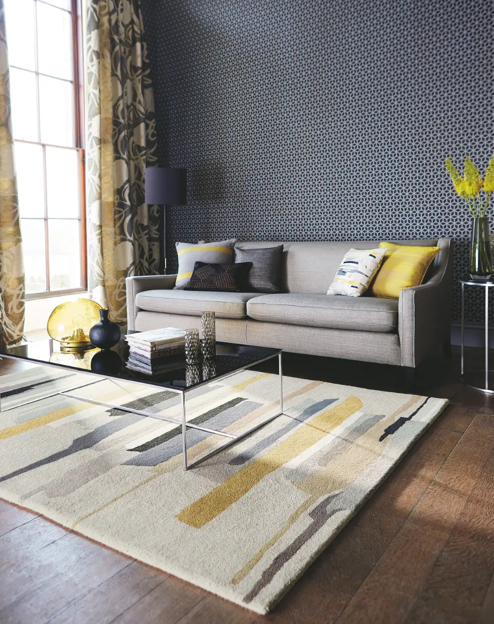 Harlequin Zeal Pewter 43004 Rug - Image 2