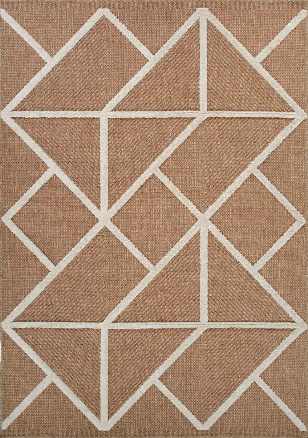 Harper Outdoor Prism Cream Rug - Image 2