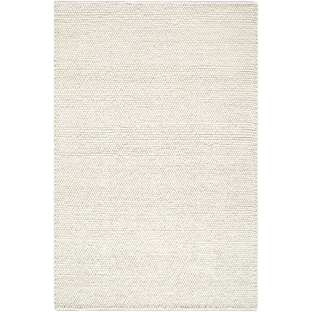 Hazar Hand Woven Ivory Cream Beige Wool Global Living Dining Bedroom HZA2300 Rug - Image 3