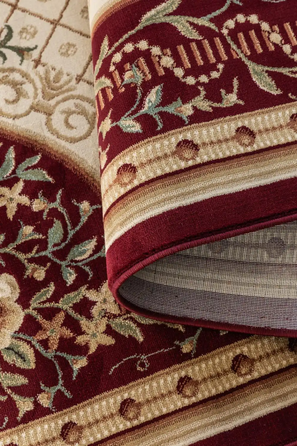 Herat 2 105994 Red Cream Rug - Image 4