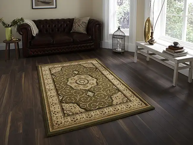 Heritage 4400 Green Rug