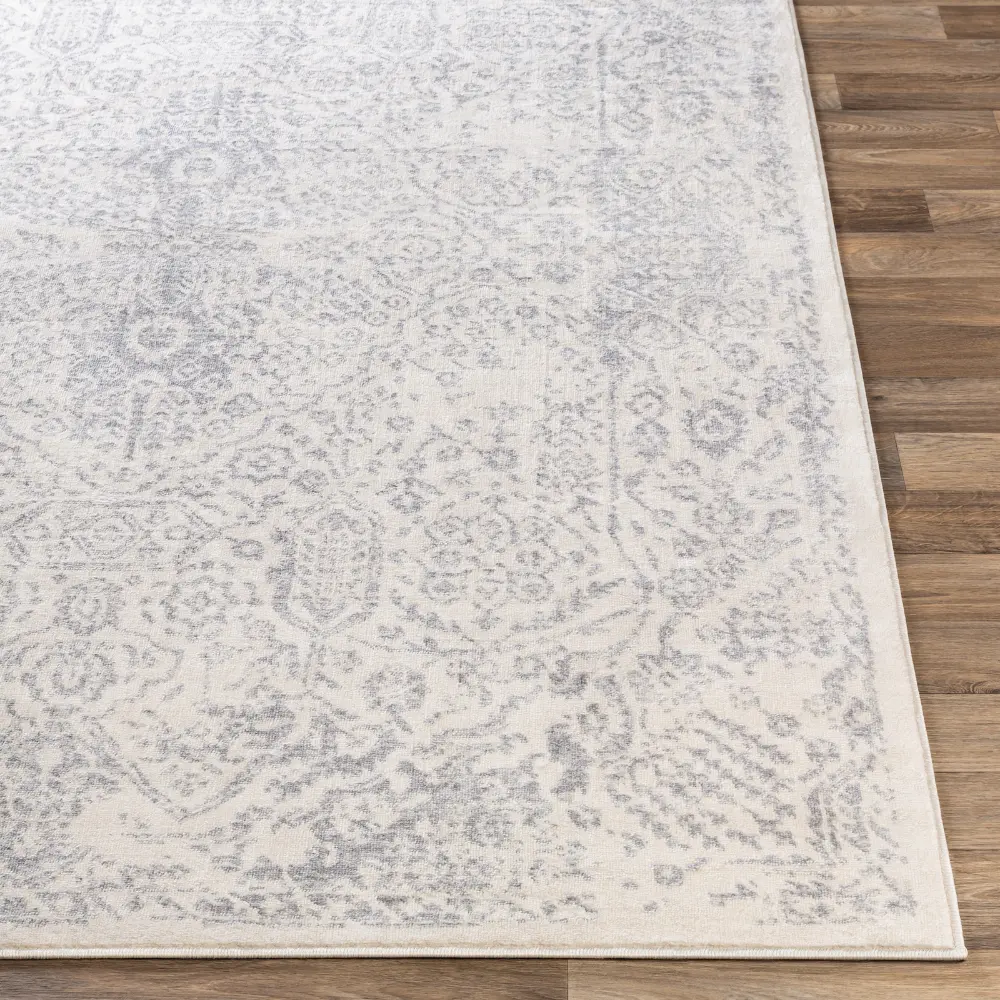 Hindah Vintage Oriental Boho Medium Grey Rug - Image 5