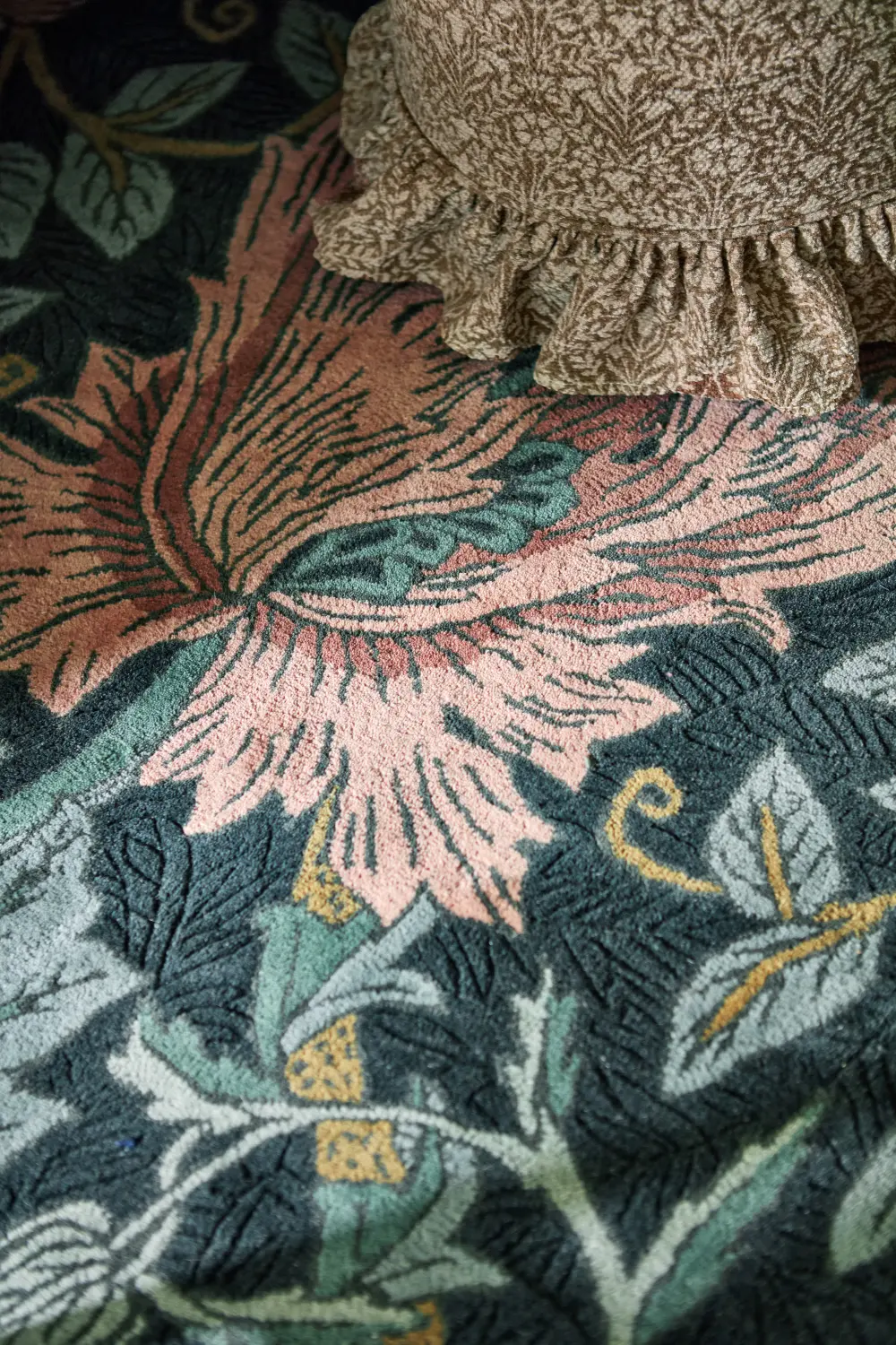 Honeysuckle & Tulip MOR Teal - Image 8