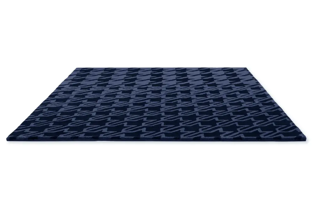 Houndstooth Ted Baker -Dark Blue 162808 Rug - Image 4