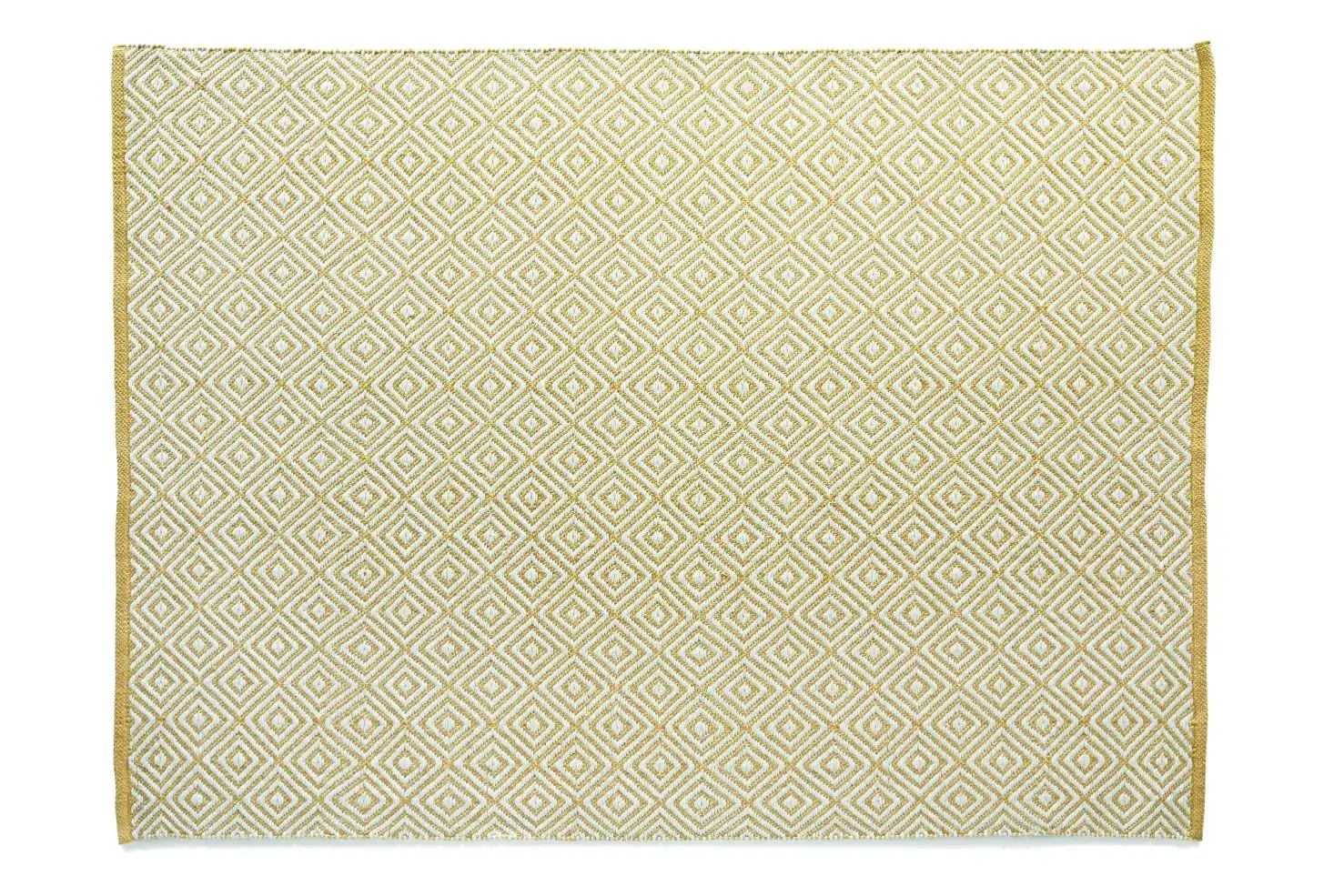 Hug Woven Diamond Gold Rug - Image 3