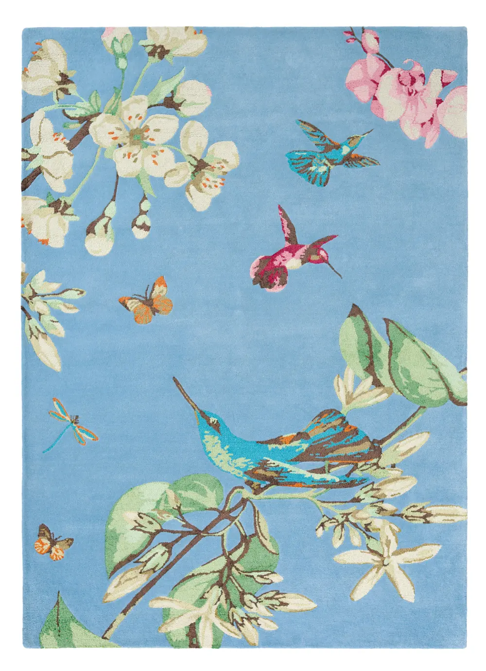 Hummingbird Wedgwood Blue 037808 Rug - Image 5