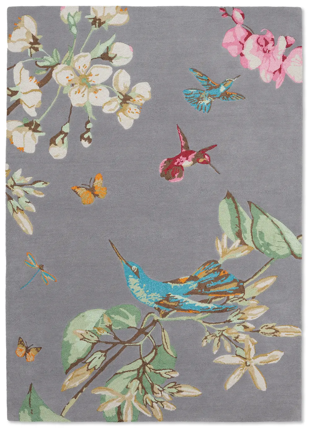 Hummingbird Wedgwood Grey 037804 Rug - Image 2