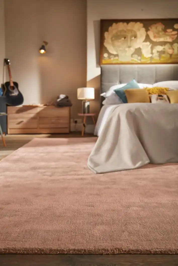 Hush Coral Pink Rug