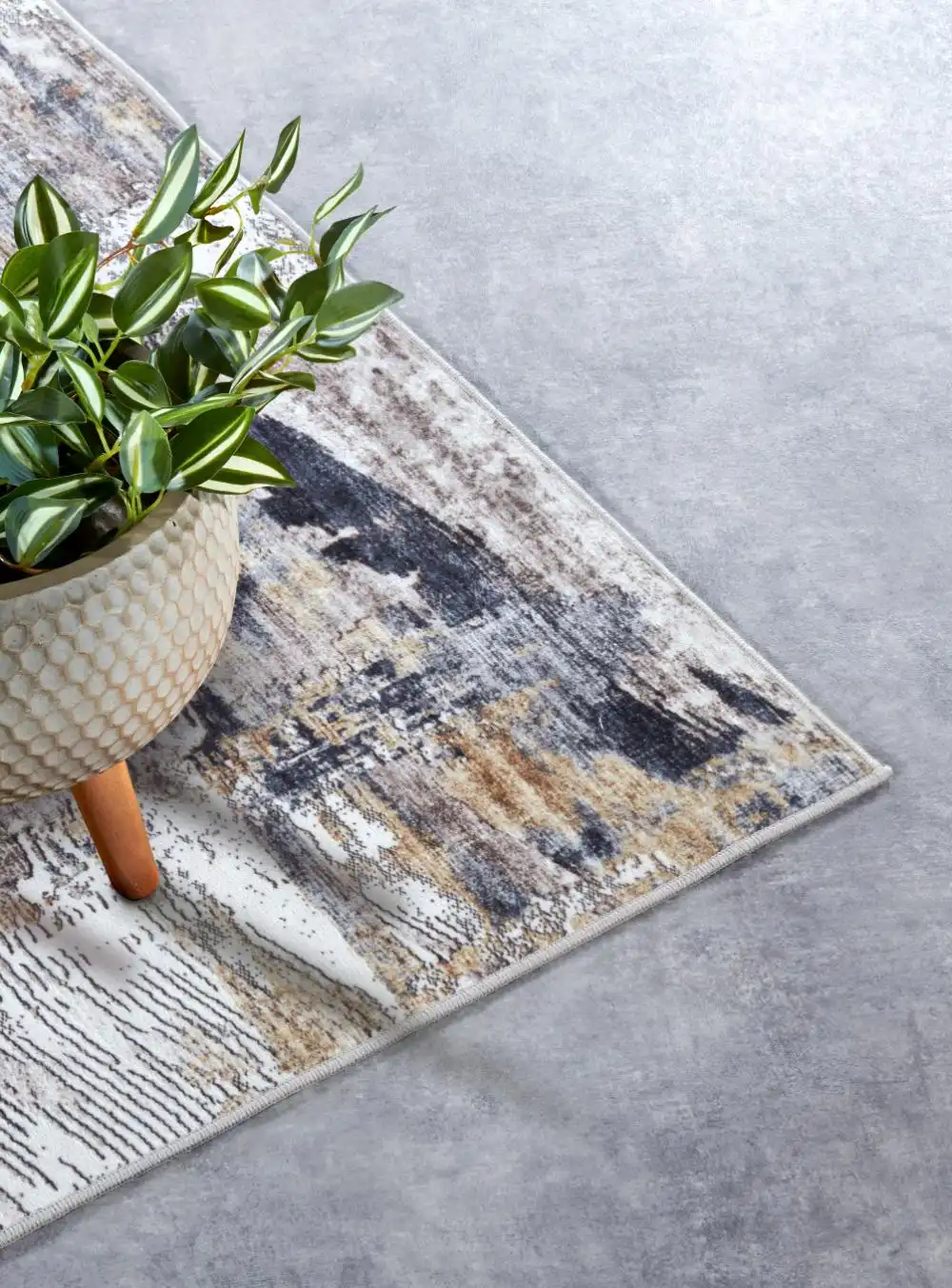 Imagination v2 Hans 106037 Anthracite Gold Rug - Image 3