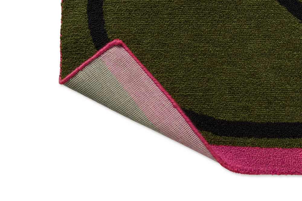 In-Outdoor Orla Kiely Linear Stem Olive outdoor 464407 Rug - Image 6