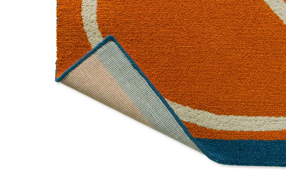 In-Outdoor Orla Kiely Linear Stem Orange outdoor 464403 Rug - Image 4