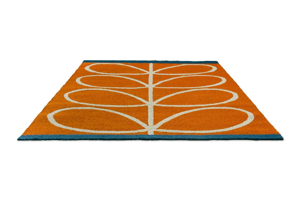 In-Outdoor Orla Kiely Linear Stem Orange outdoor 464403 Rug - Image 7