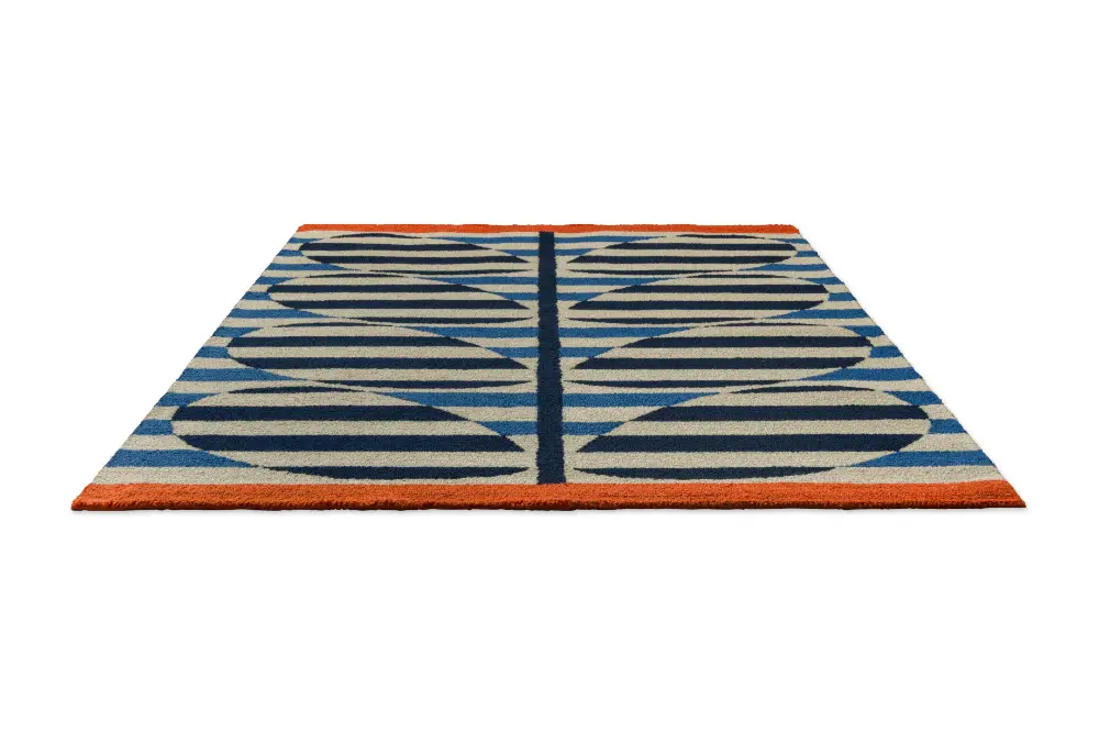 In-Outdoor Orla Kiely Stripy Stem Azure outdoor 464308 Rug - Image 6