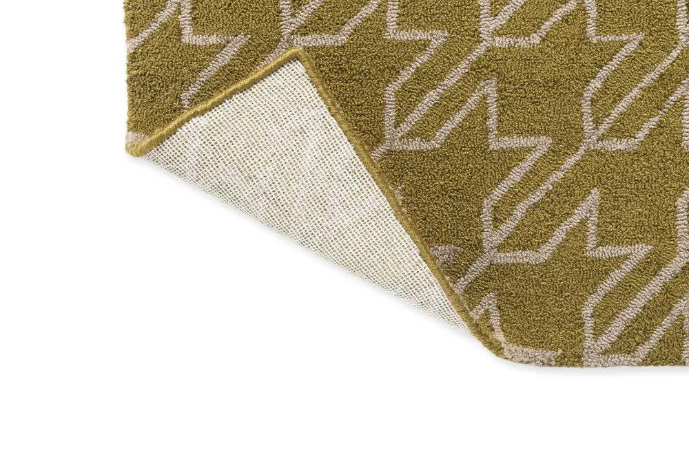 In-Outdoor Ted Baker Houndstooth Mustard outdoor 455706 Rug - Image 4