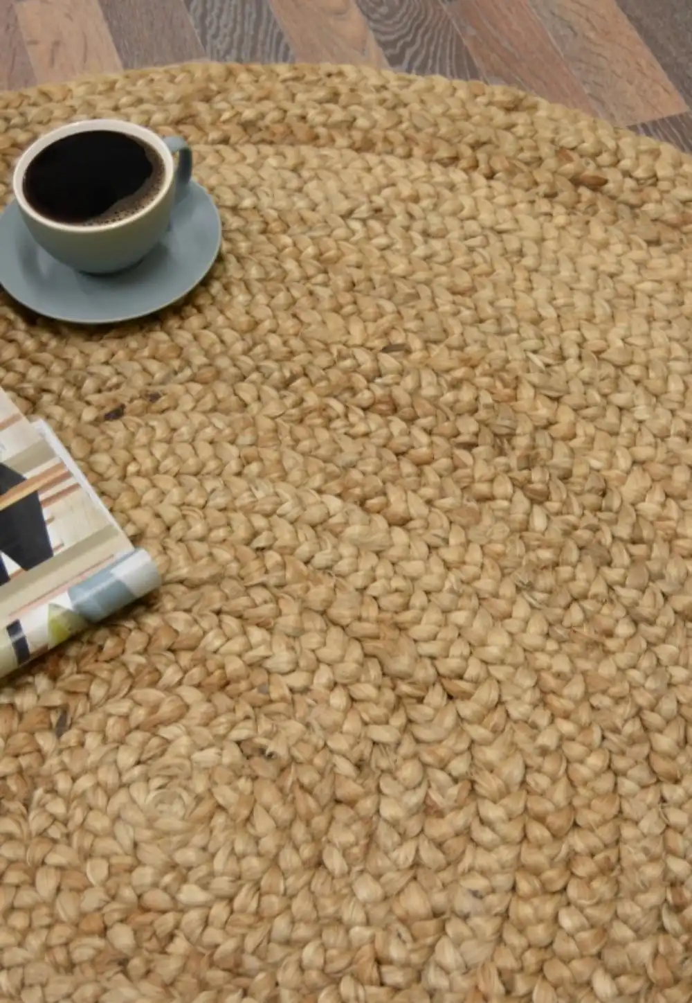 Indian Jute Natural Rug - Image 5