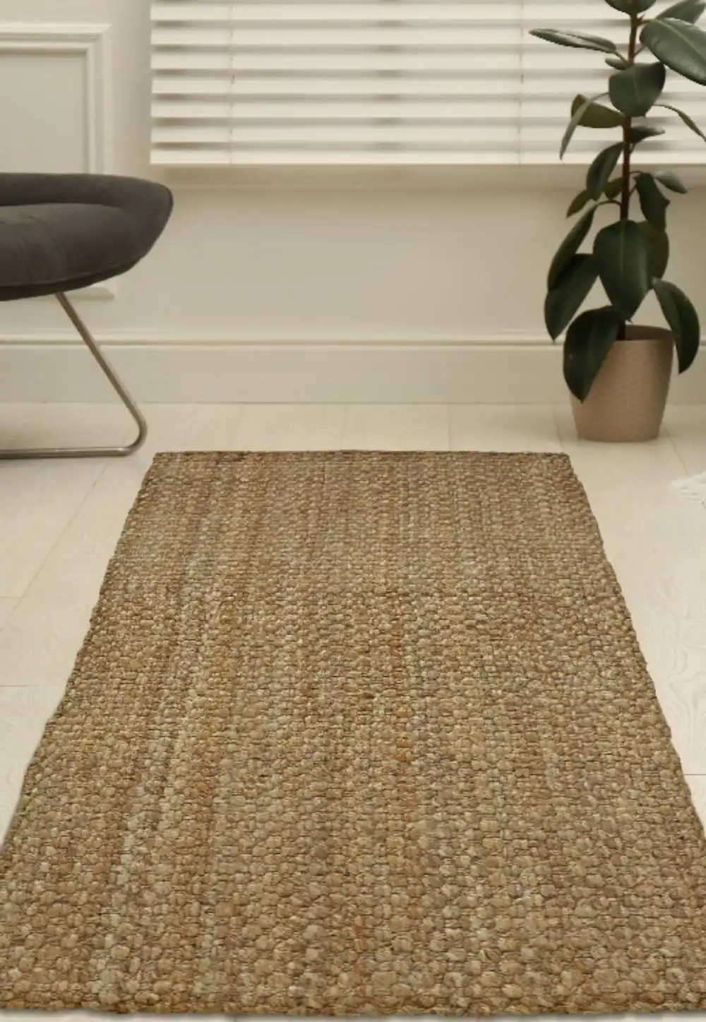 Indian Jute Natural Rug - Image 6