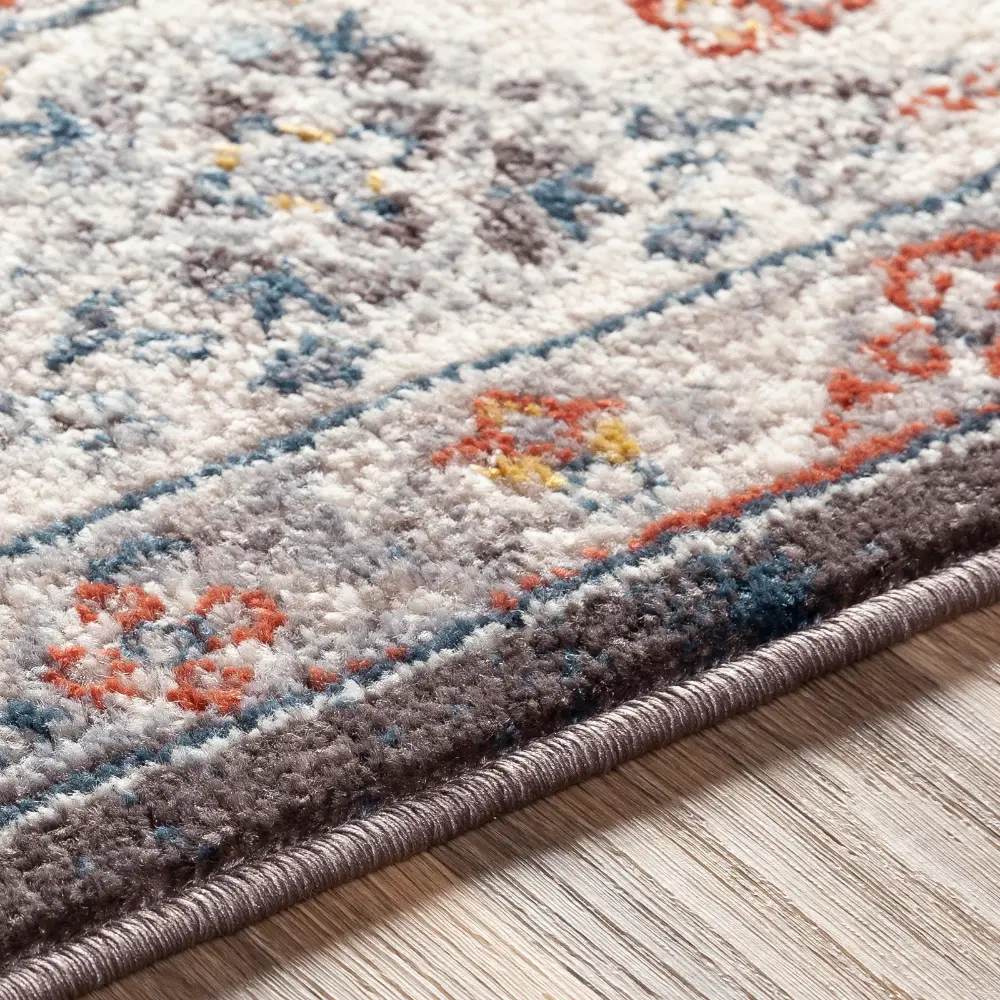 Jade Vintage Oriental Boho Teal Rug - Image 4
