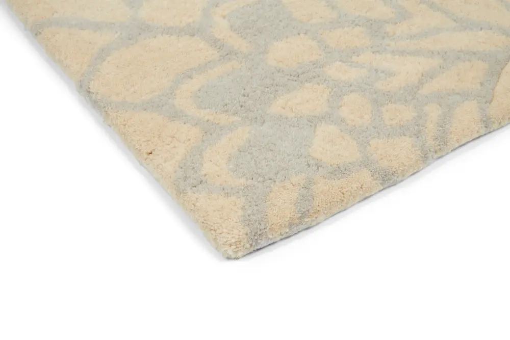Japanese Floral Florence Broadhurst Oyster 039701 Rug - Image 9