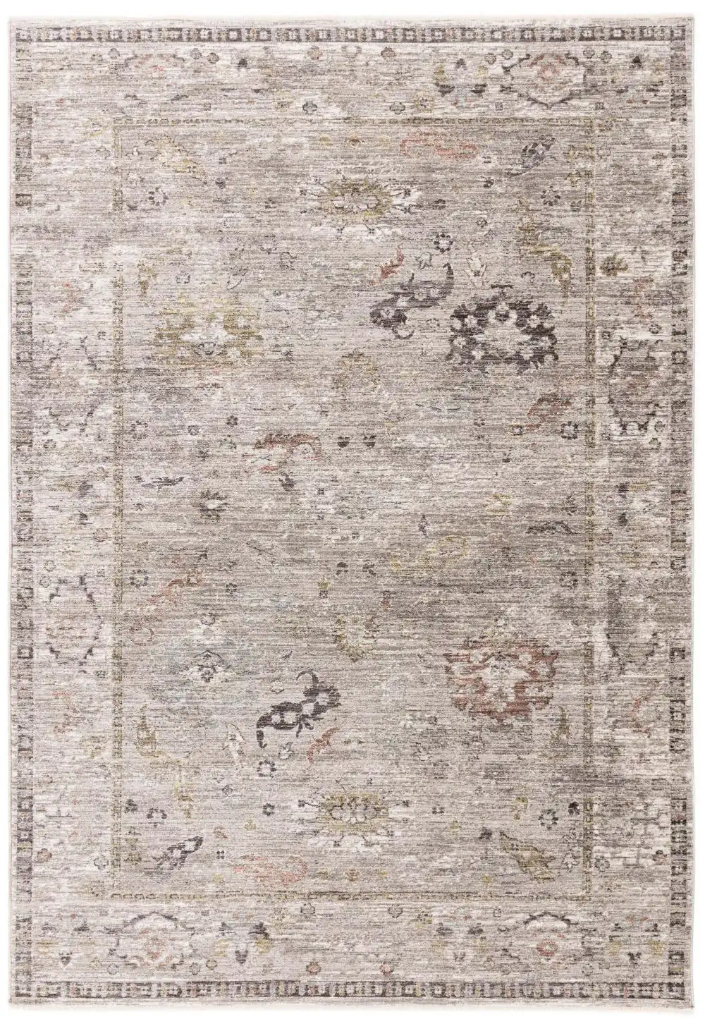 Jasper JA04 Grey Silver Rug - Image 2