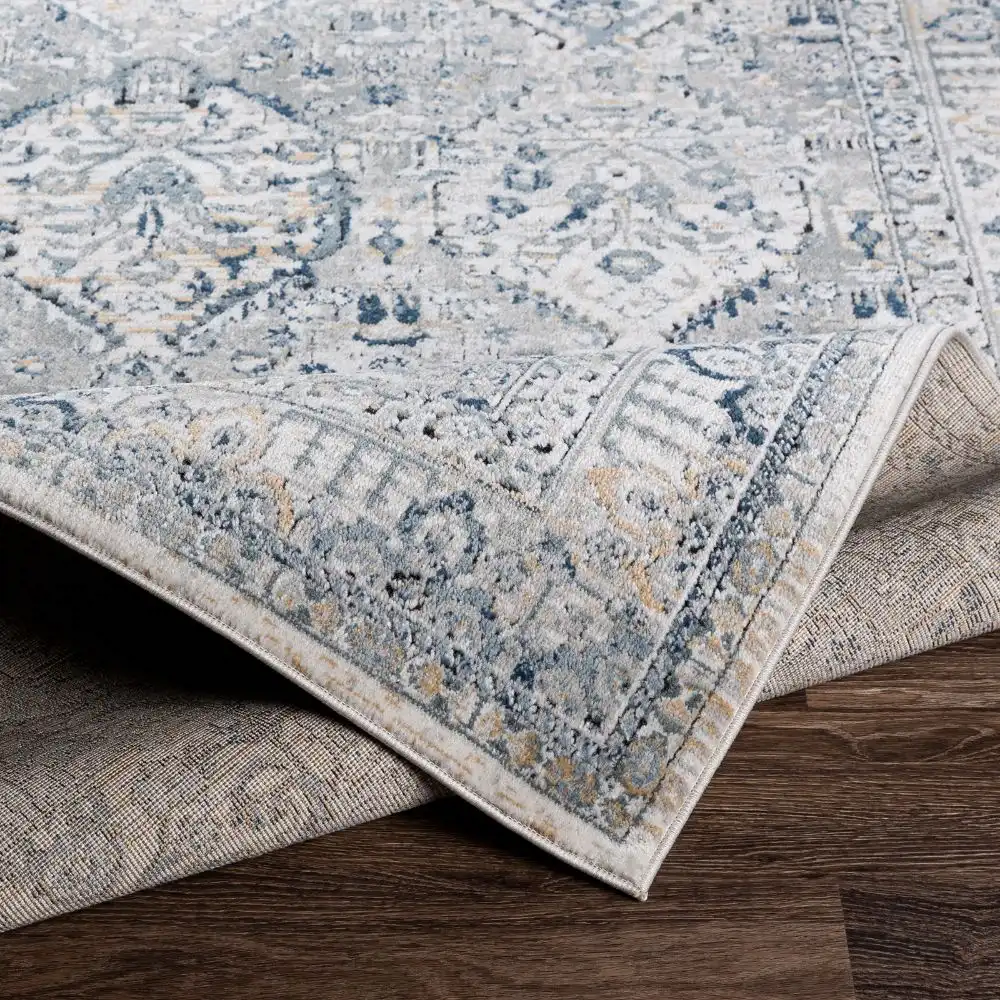Camila Vintage Oriental Boho Light Grey Rug - Image 4