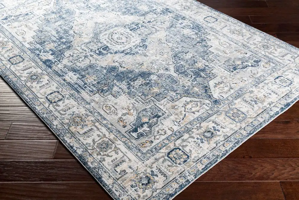 Dalila Vintage Oriental Boho Charcoal Rug - Image 5