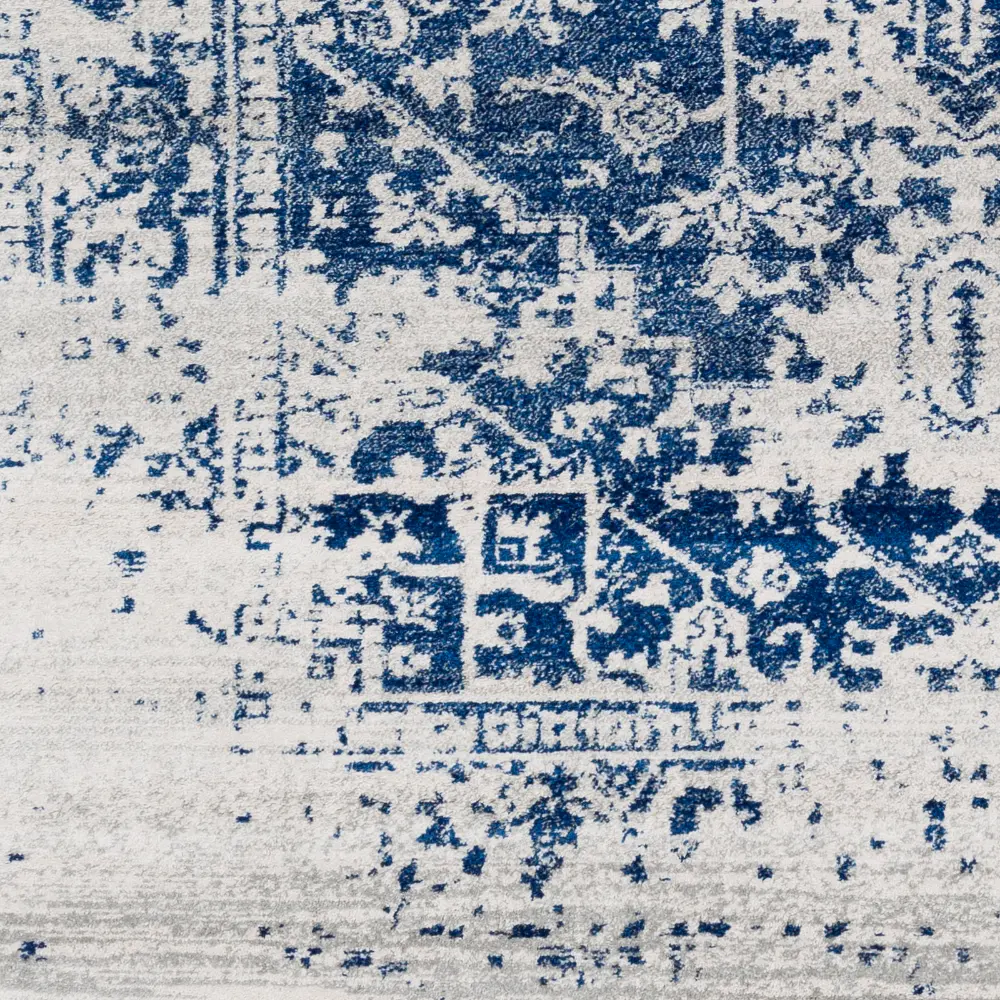 Juliette Vintage Oriental Boho Navy Rug - Image 13