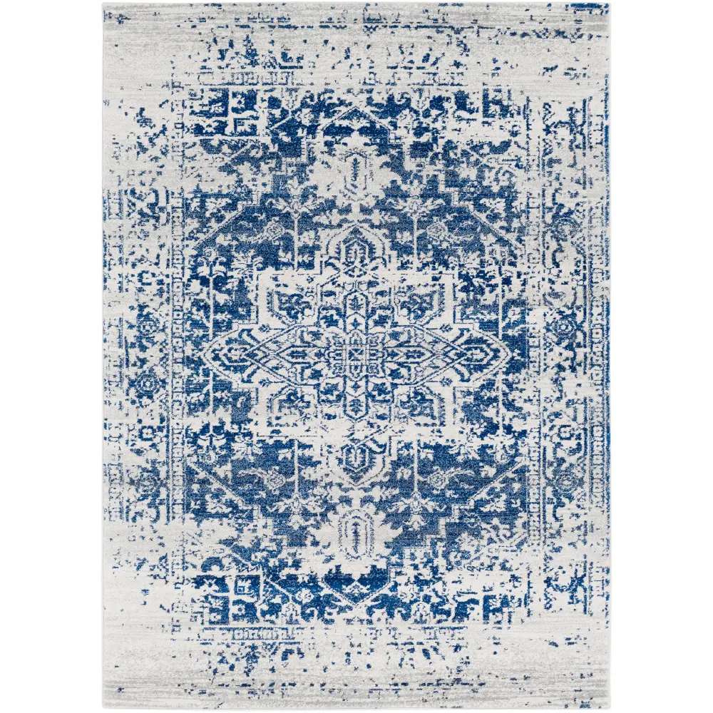 Juliette Vintage Oriental Boho Navy Rug - Image 16
