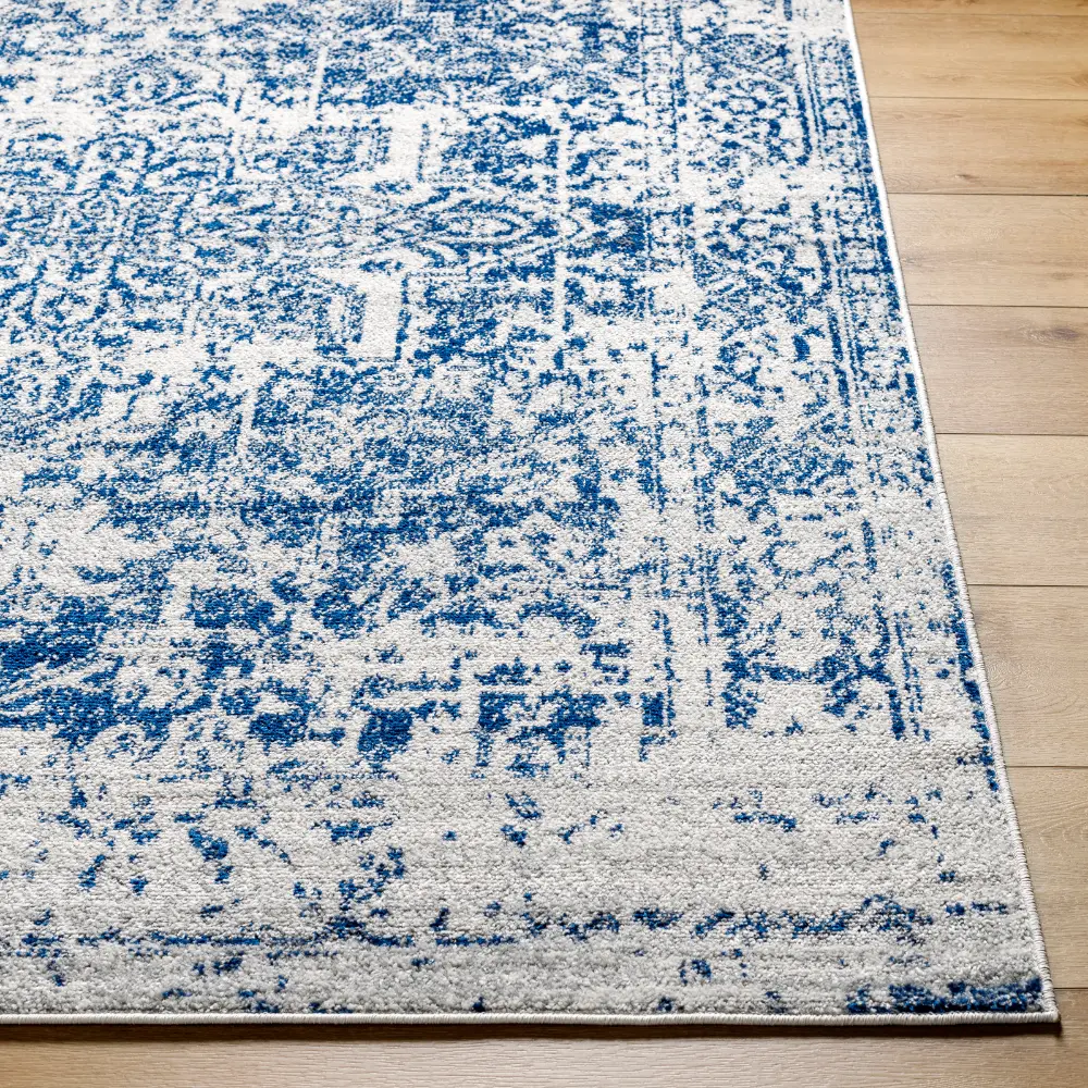 Juliette Vintage Oriental Boho Navy Rug - Image 8