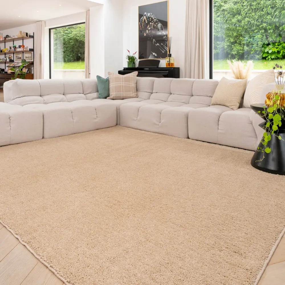 K Washable Shaggy Sand Shell