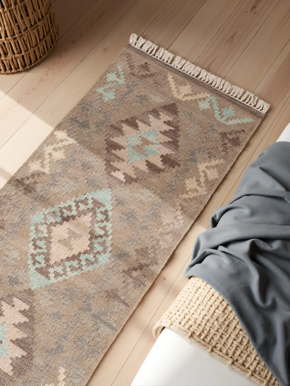 Kamal Beige Light Blue 106243 - Image 9