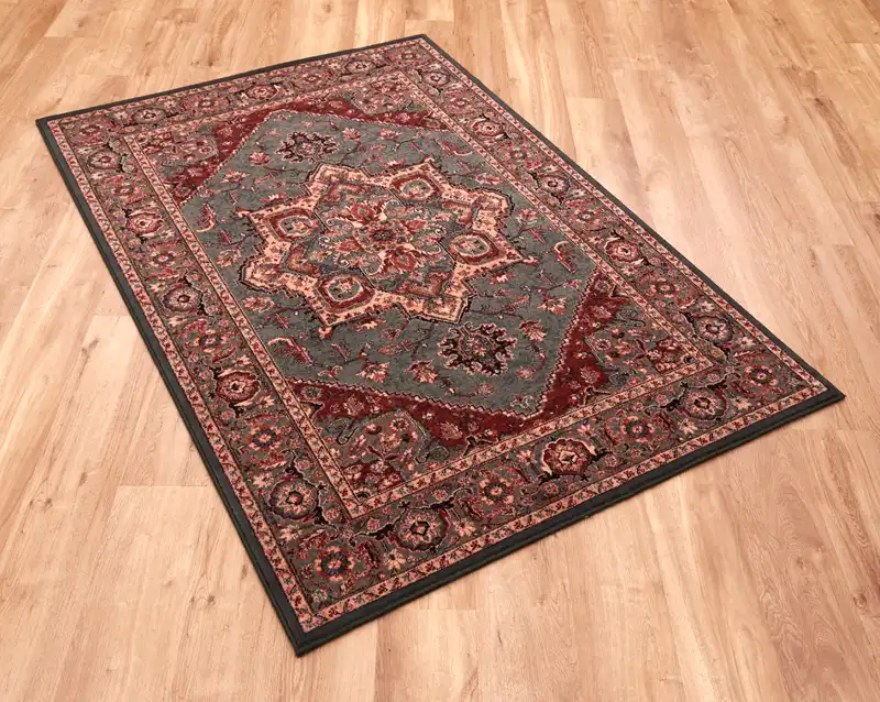 Kashqai 4354 401 Green Rug