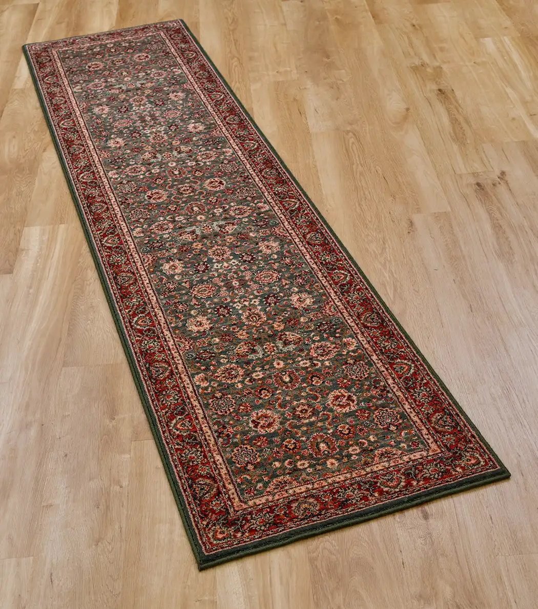 Kashqai 4362 400 Green Rug - Image 4
