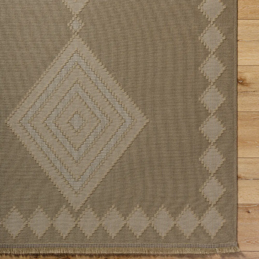 Keyuri Cottage Tan/Light Beige Machine Washable Jute Rug - Image 13