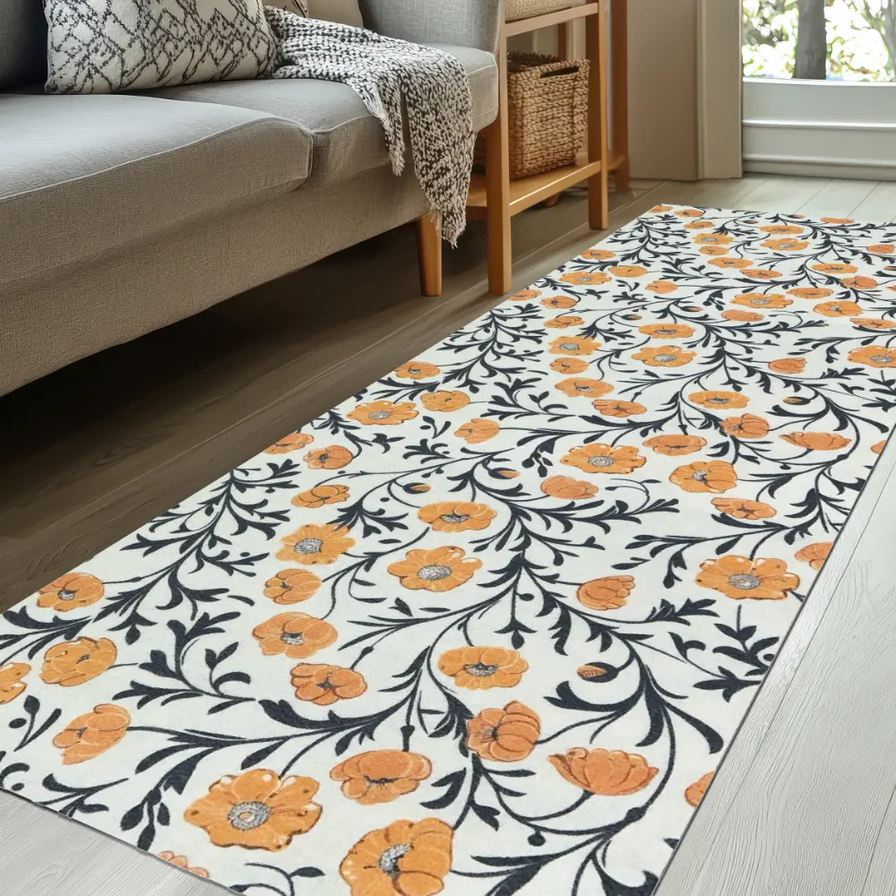 KNIGHTSBRIDGE  FLORAL TERRACOTTA - Image 2