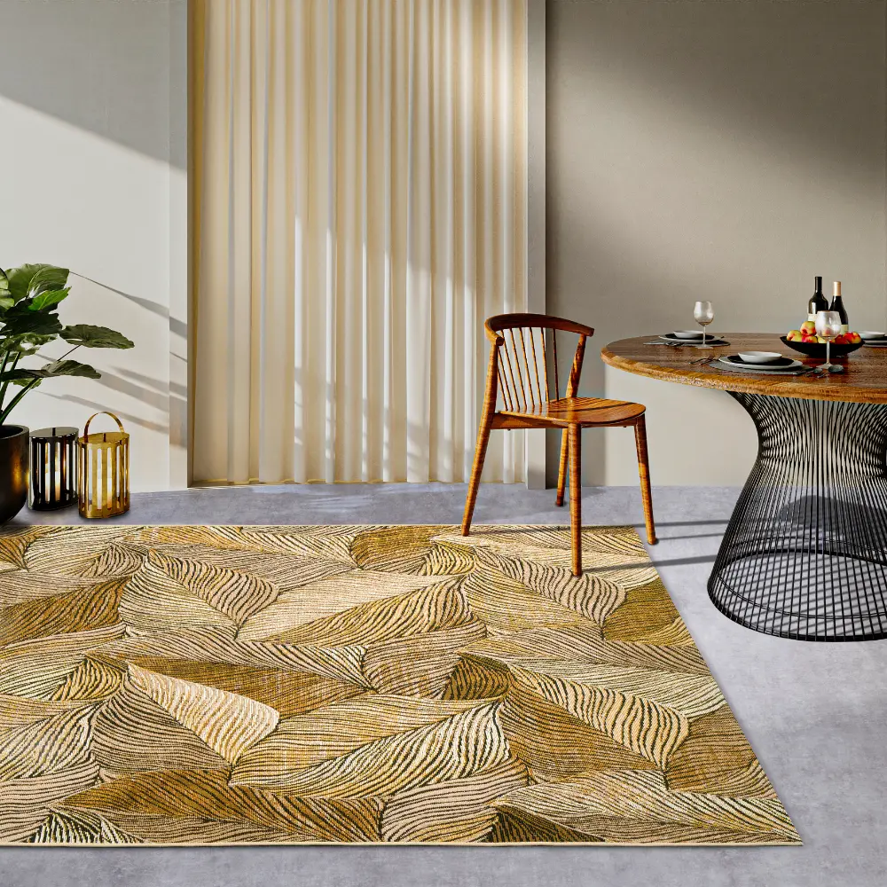 Kollektion 1767 106059 Gold Black Rug