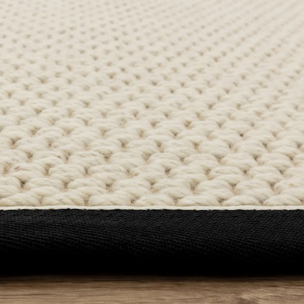 Korra Double Loop Charcoal Cream - Image 9