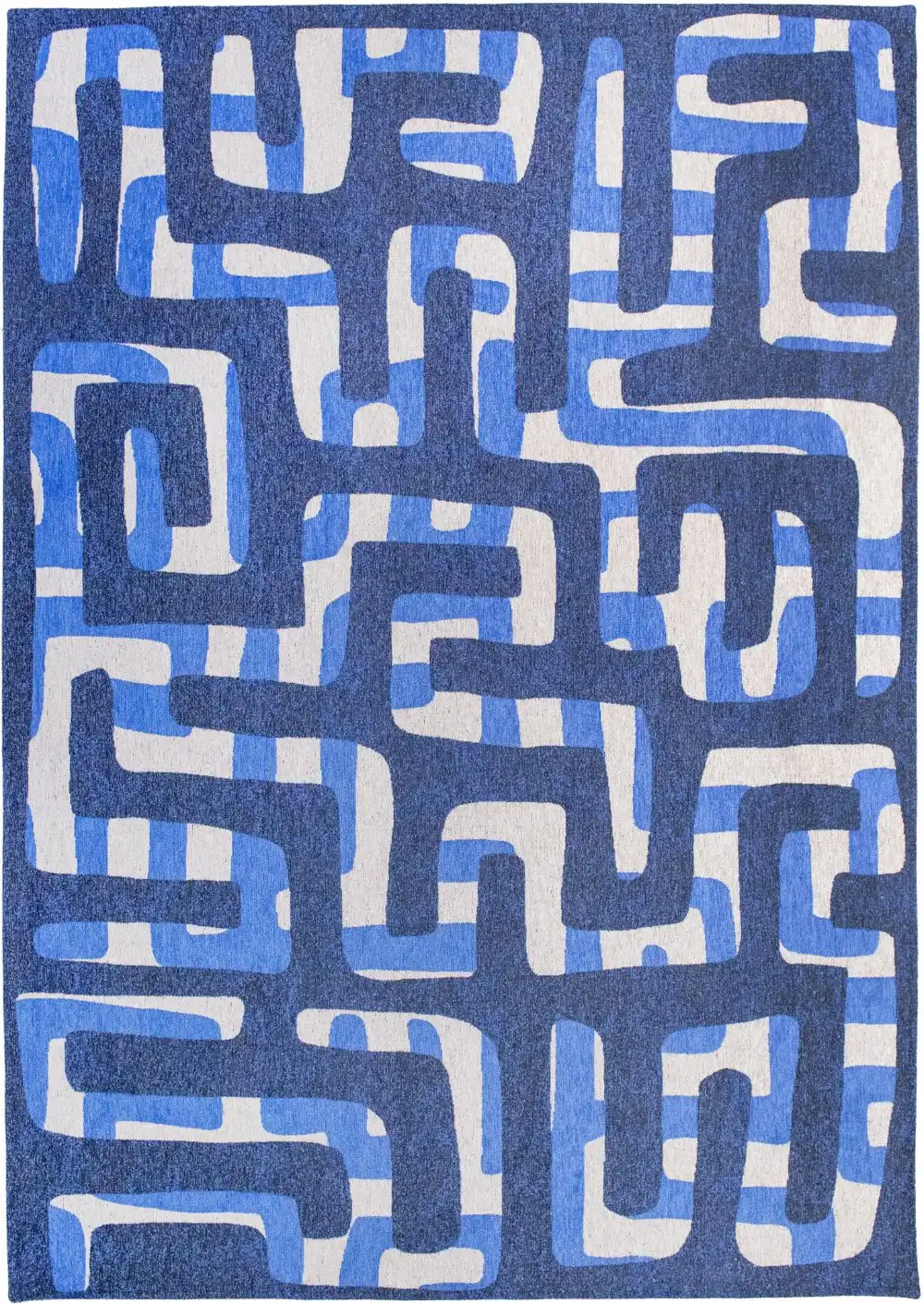 Kuba 9336 Kuba Ultramarine Washable Rug - Image 2