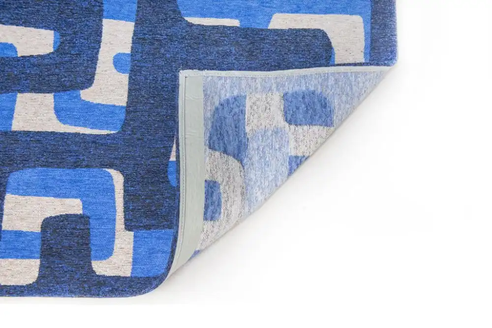 Kuba 9336 Kuba Ultramarine Washable Rug - Image 6