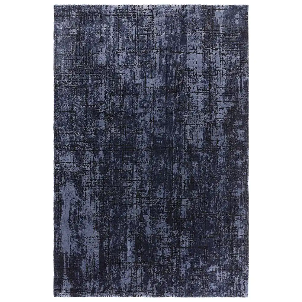 Kuza Abstract Navy Rug - Image 7