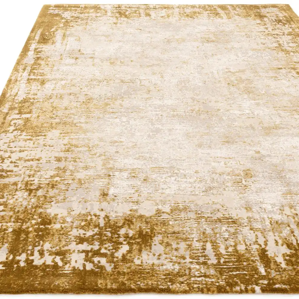 Kuza Border Gold Rug - Image 2
