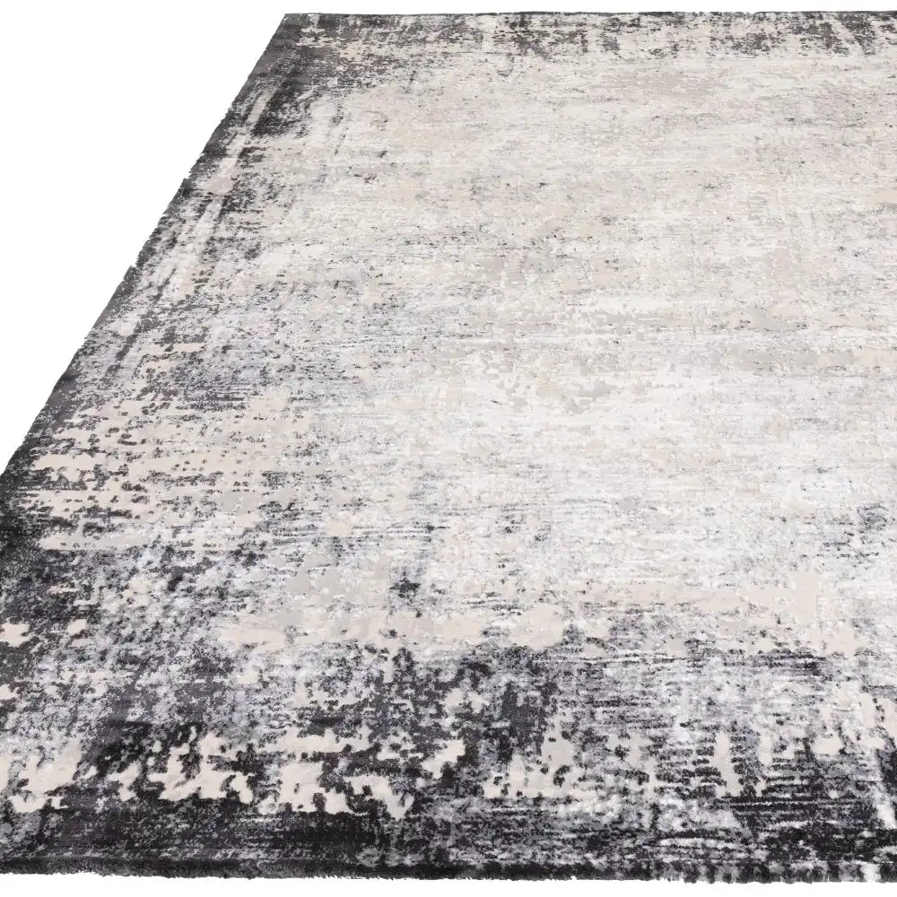 Kuza Border Grey Rug - Image 5