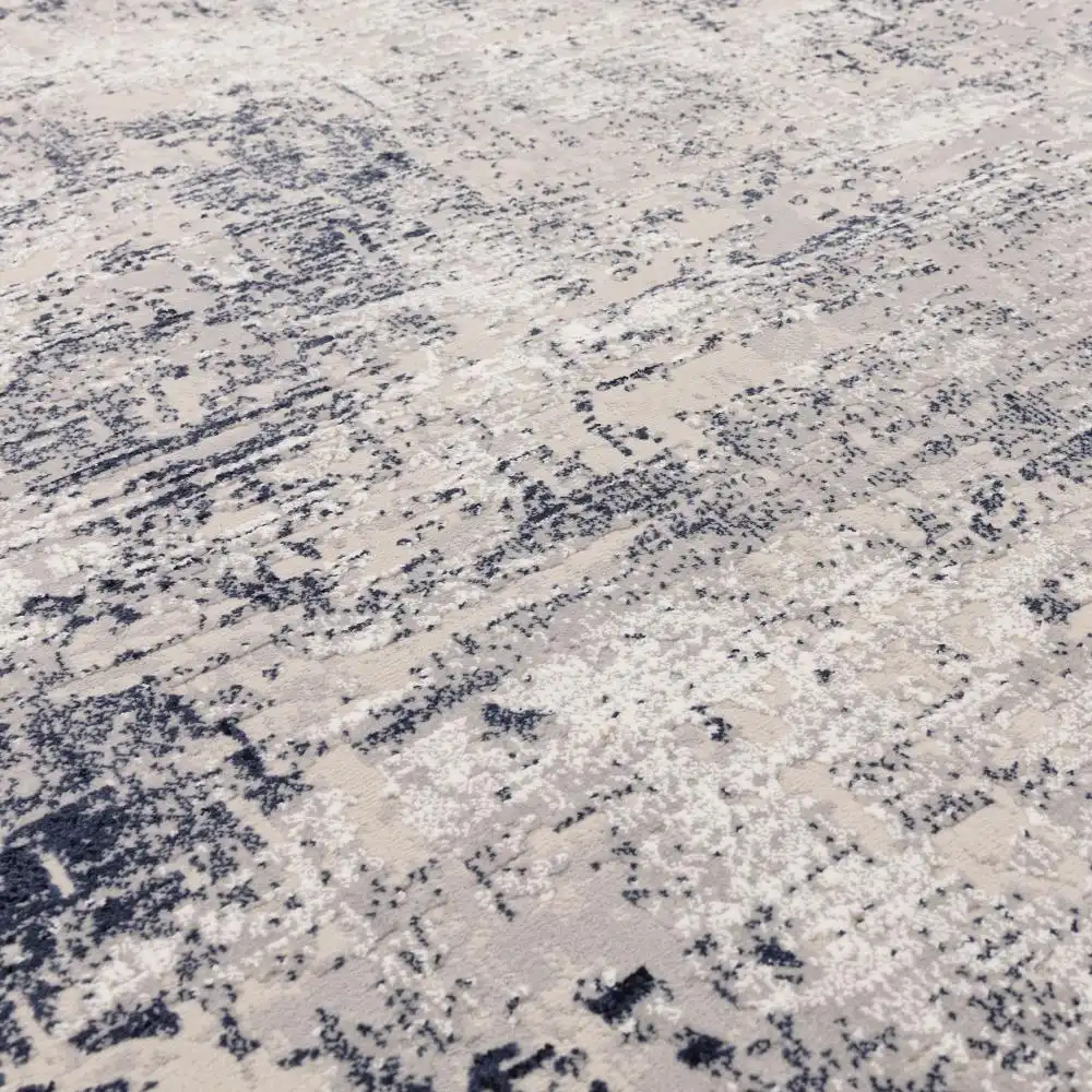 Kuza Border Navy Rug - Image 9