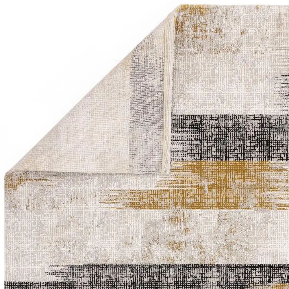Kuza Lines Gold Rug - Image 8