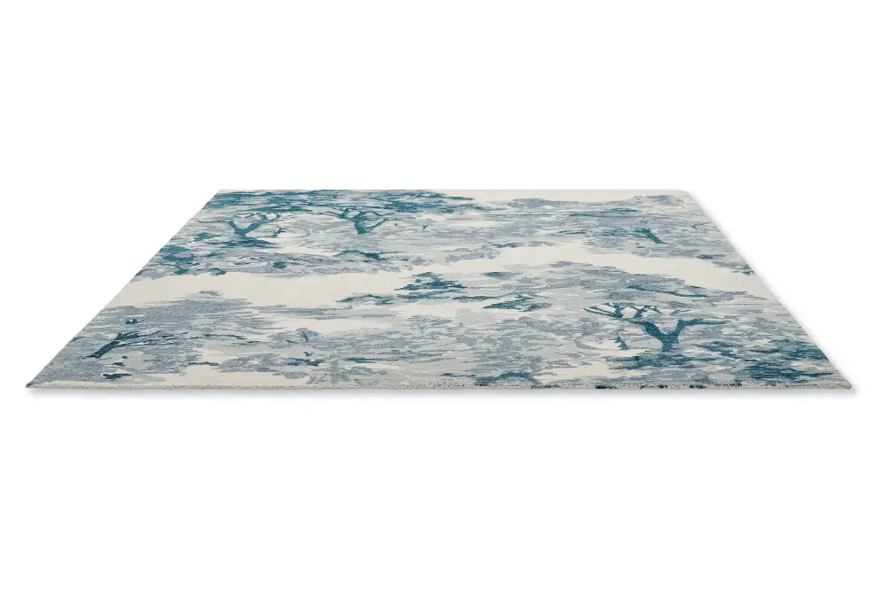 Landscape Ted Baker Toile-Light Blue 162608 Rug - Image 4