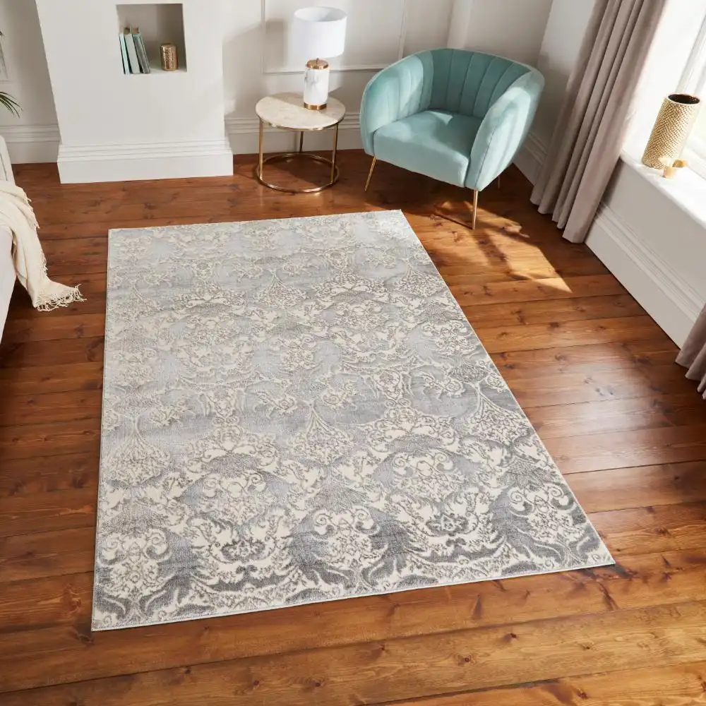 Laurence Llewelyn-Bowen Imperial Grey Rug - Image 3