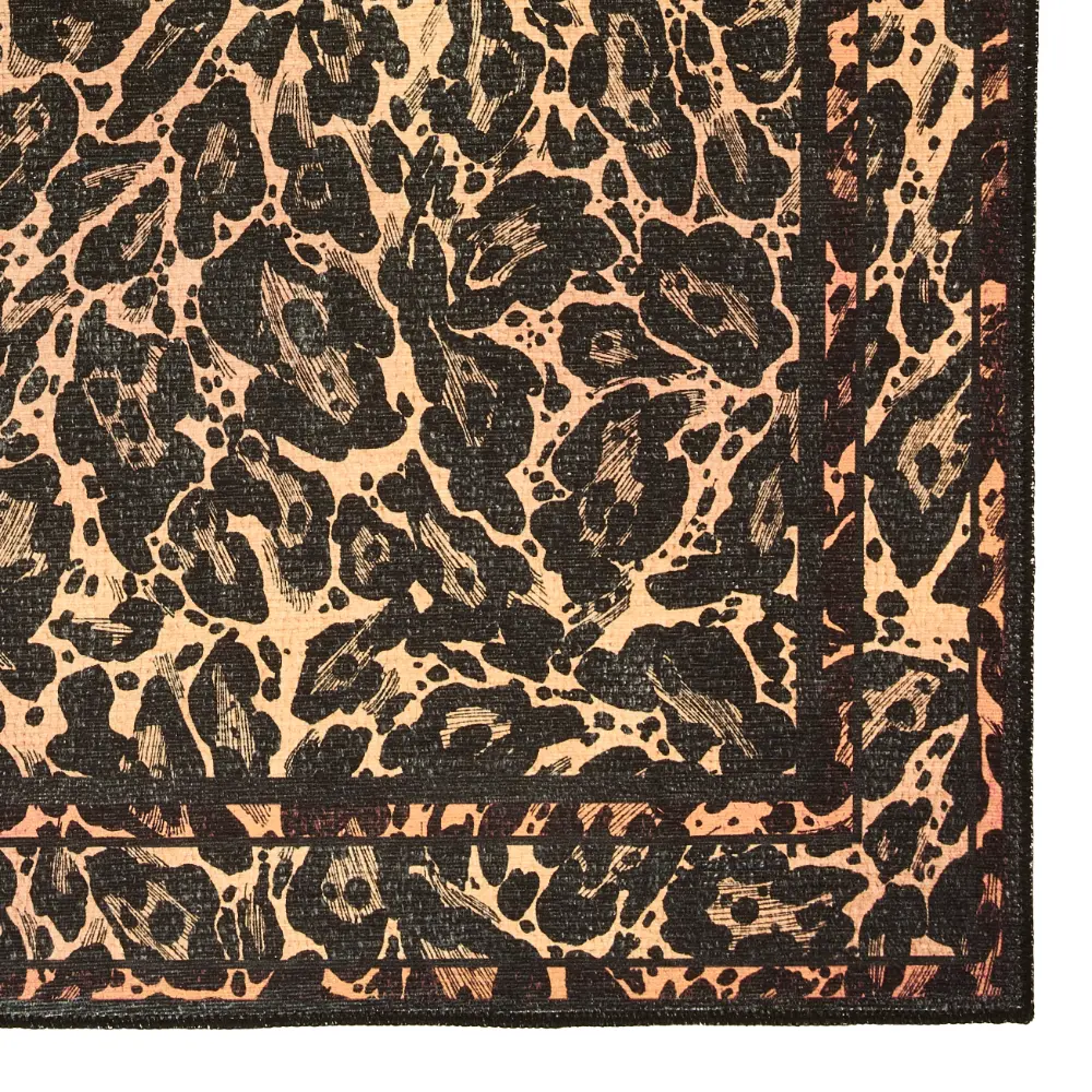 Laurence Llewelyn-Bowen Leopard Black/Orange - Image 3