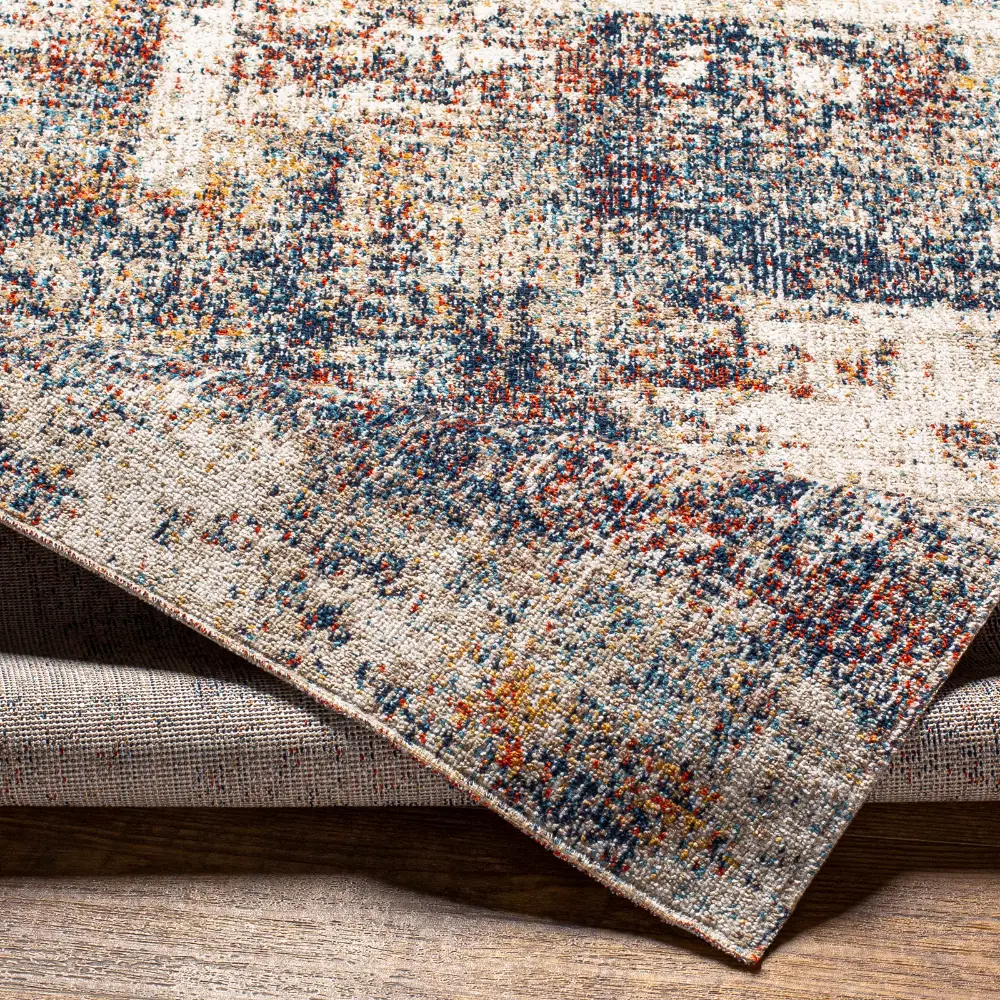 Leila In- & Outdoor Modern Blue/Grey Rug - Image 5